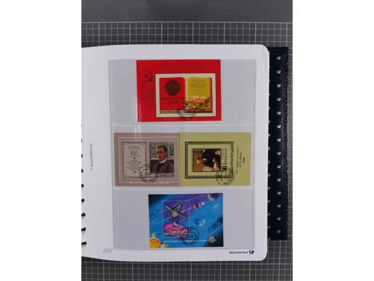 1870/1990, mixed collection beginning with classical issues, in 12 albums