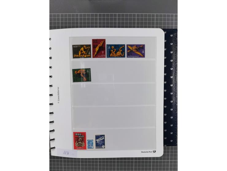 1870/1990, mixed collection beginning with classical issues, in 12 albums