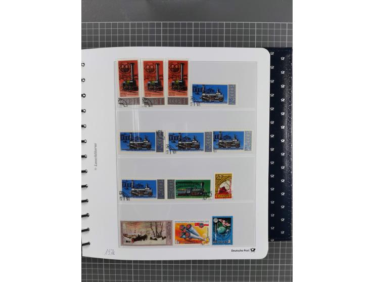 1870/1990, mixed collection beginning with classical issues, in 12 albums