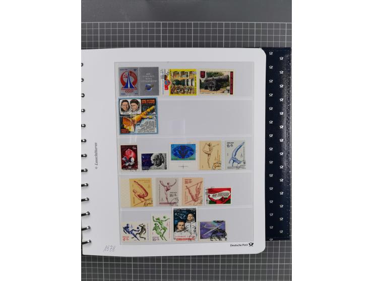 1870/1990, mixed collection beginning with classical issues, in 12 albums