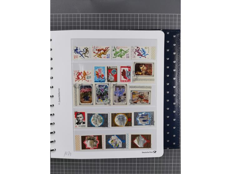 1870/1990, mixed collection beginning with classical issues, in 12 albums