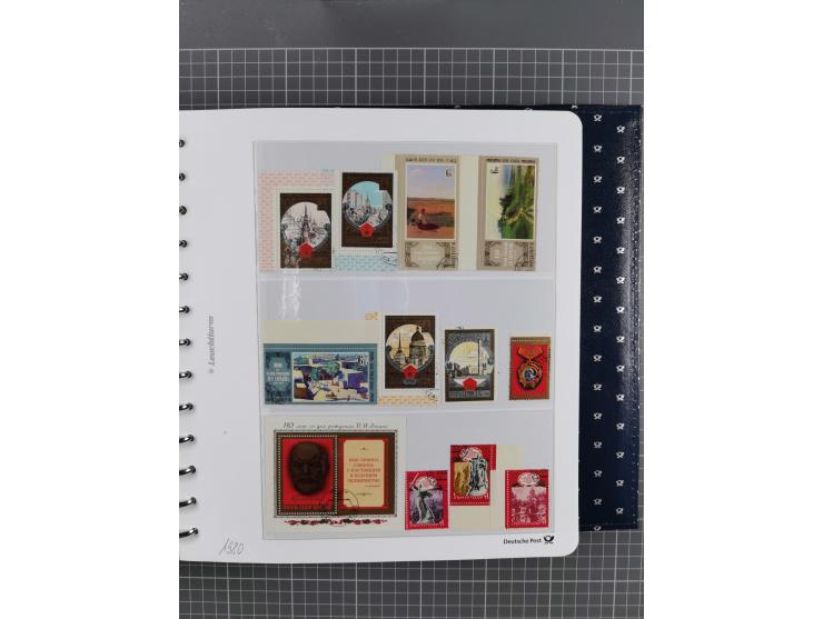 1870/1990, mixed collection beginning with classical issues, in 12 albums