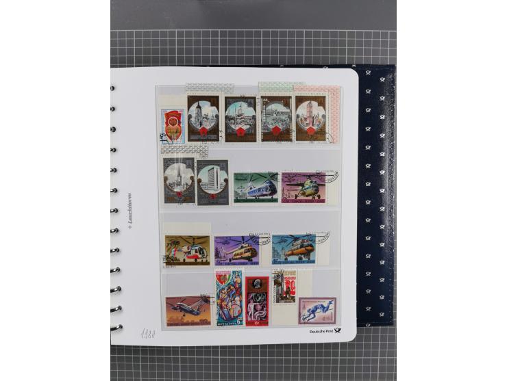 1870/1990, mixed collection beginning with classical issues, in 12 albums