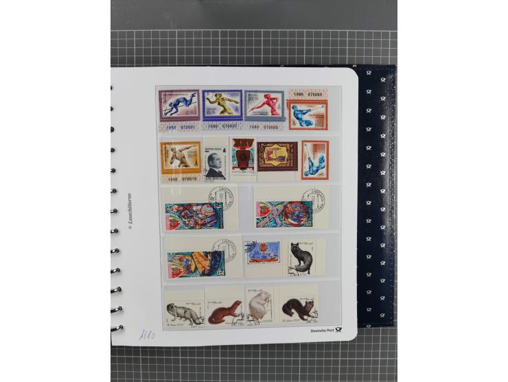 1870/1990, mixed collection beginning with classical issues, in 12 albums