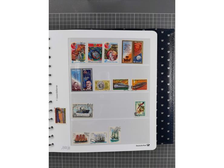 1870/1990, mixed collection beginning with classical issues, in 12 albums