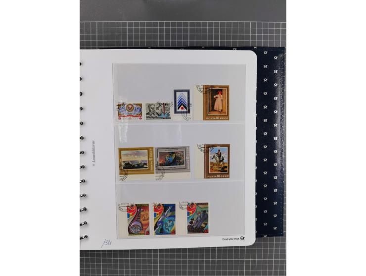 1870/1990, mixed collection beginning with classical issues, in 12 albums