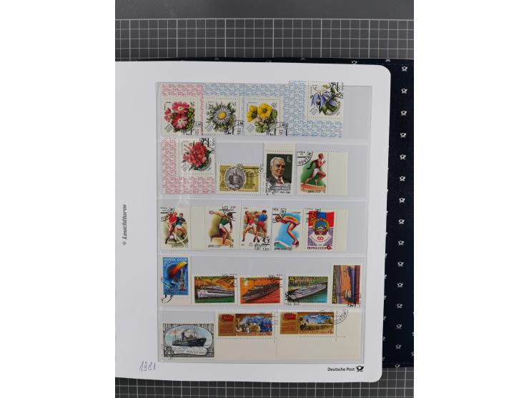 1870/1990, mixed collection beginning with classical issues, in 12 albums