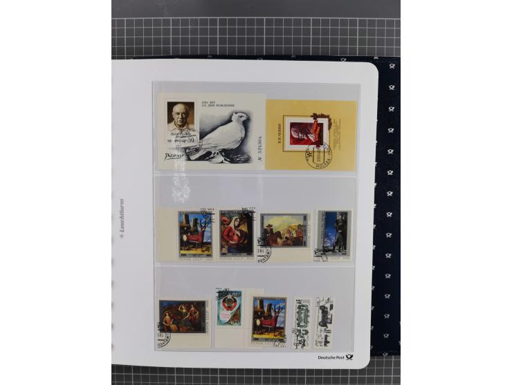 1870/1990, mixed collection beginning with classical issues, in 12 albums