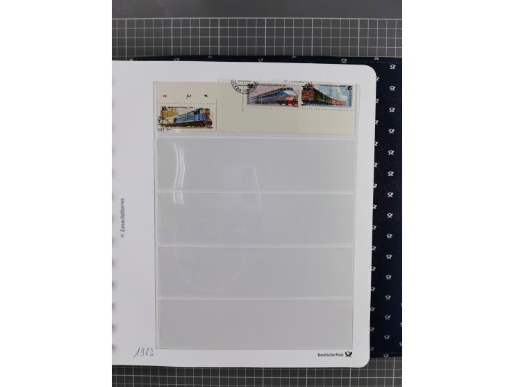 1870/1990, mixed collection beginning with classical issues, in 12 albums