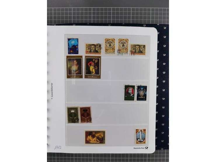 1870/1990, mixed collection beginning with classical issues, in 12 albums