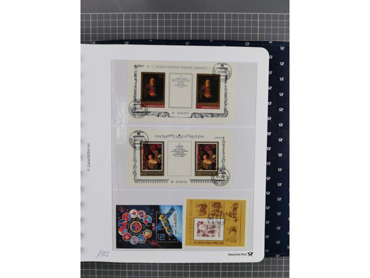 1870/1990, mixed collection beginning with classical issues, in 12 albums