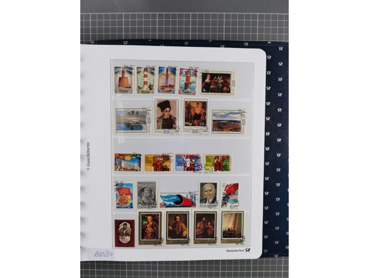 1870/1990, mixed collection beginning with classical issues, in 12 albums