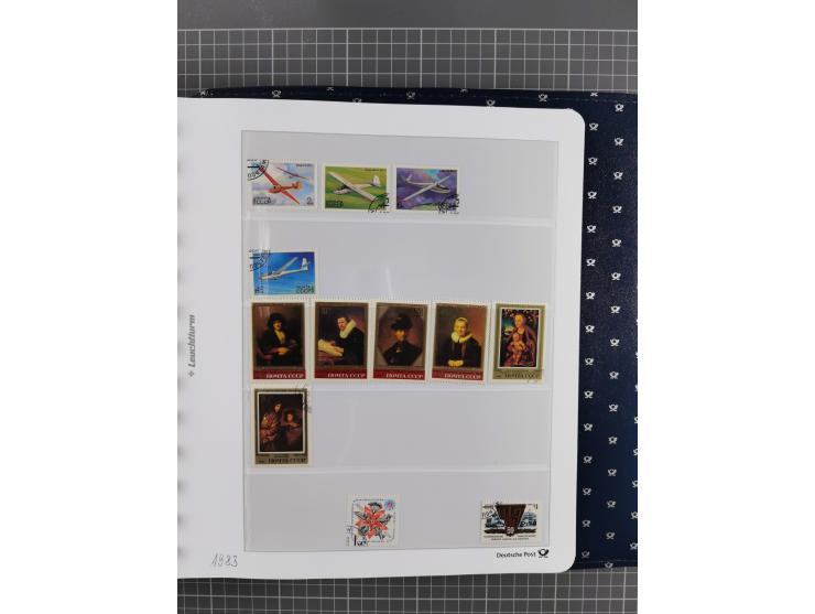 1870/1990, mixed collection beginning with classical issues, in 12 albums