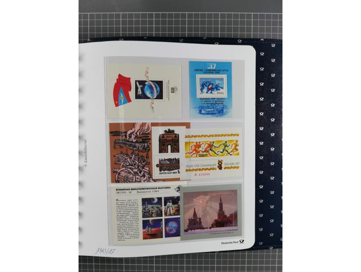 1870/1990, mixed collection beginning with classical issues, in 12 albums