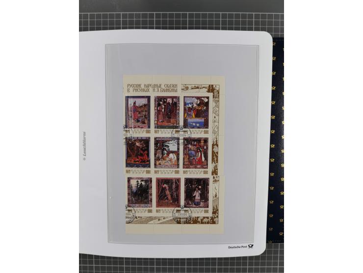 1870/1990, mixed collection beginning with classical issues, in 12 albums