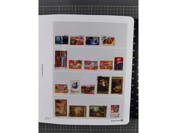 1870/1990, mixed collection beginning with classical issues, in 12 albums