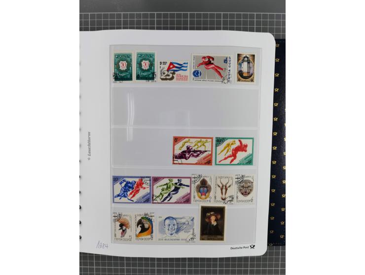 1870/1990, mixed collection beginning with classical issues, in 12 albums