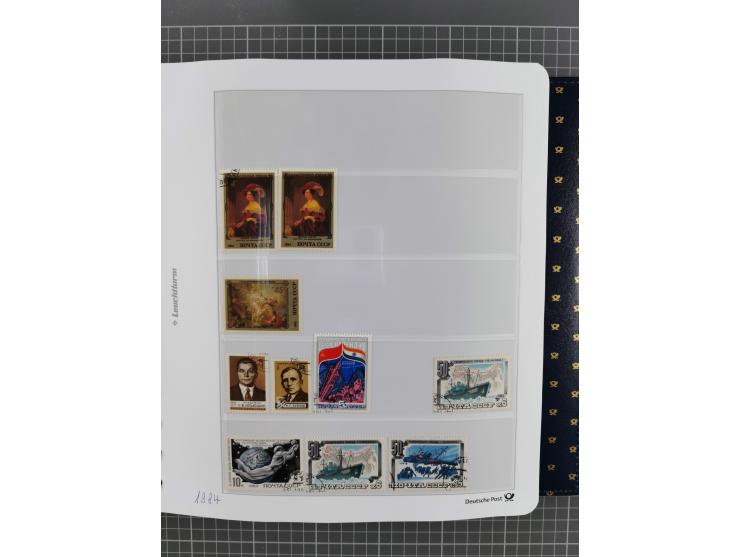 1870/1990, mixed collection beginning with classical issues, in 12 albums