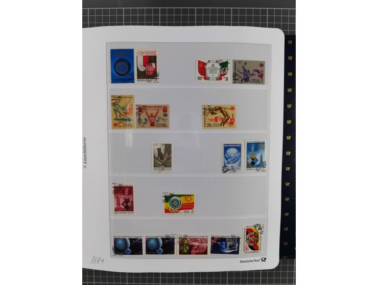 1870/1990, mixed collection beginning with classical issues, in 12 albums