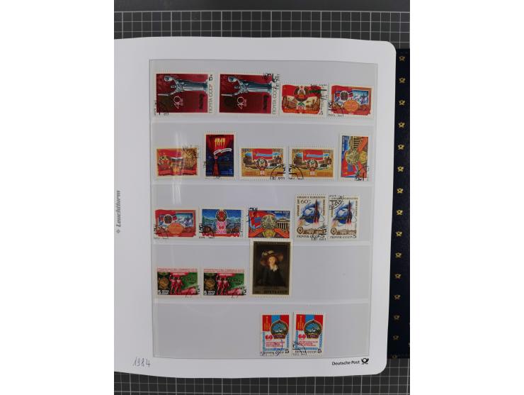 1870/1990, mixed collection beginning with classical issues, in 12 albums