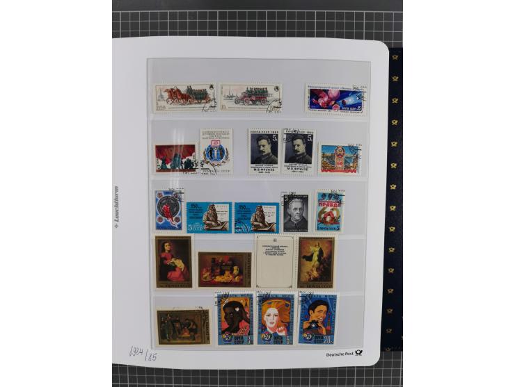 1870/1990, mixed collection beginning with classical issues, in 12 albums