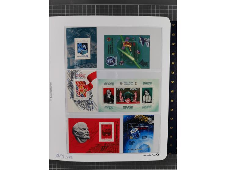 1870/1990, mixed collection beginning with classical issues, in 12 albums