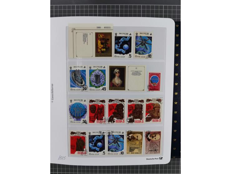 1870/1990, mixed collection beginning with classical issues, in 12 albums