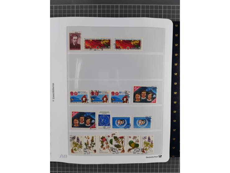 1870/1990, mixed collection beginning with classical issues, in 12 albums