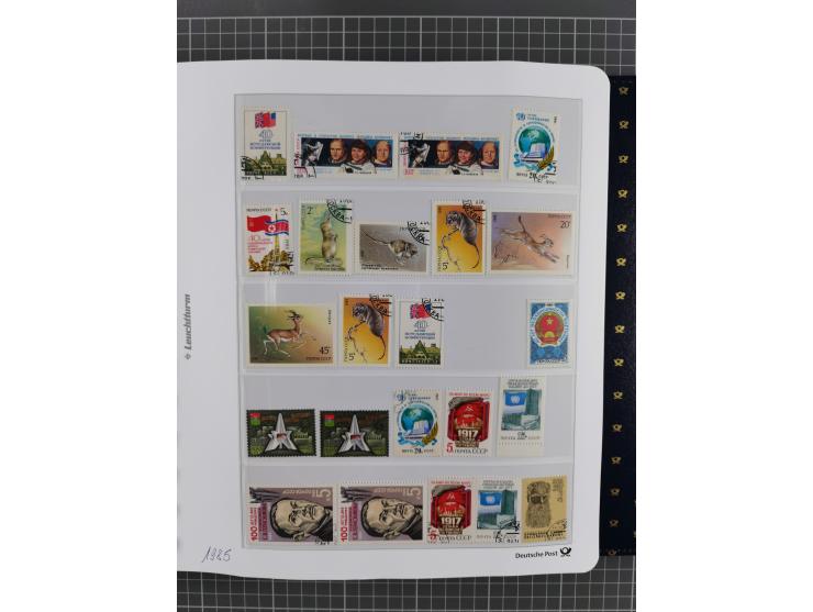 1870/1990, mixed collection beginning with classical issues, in 12 albums