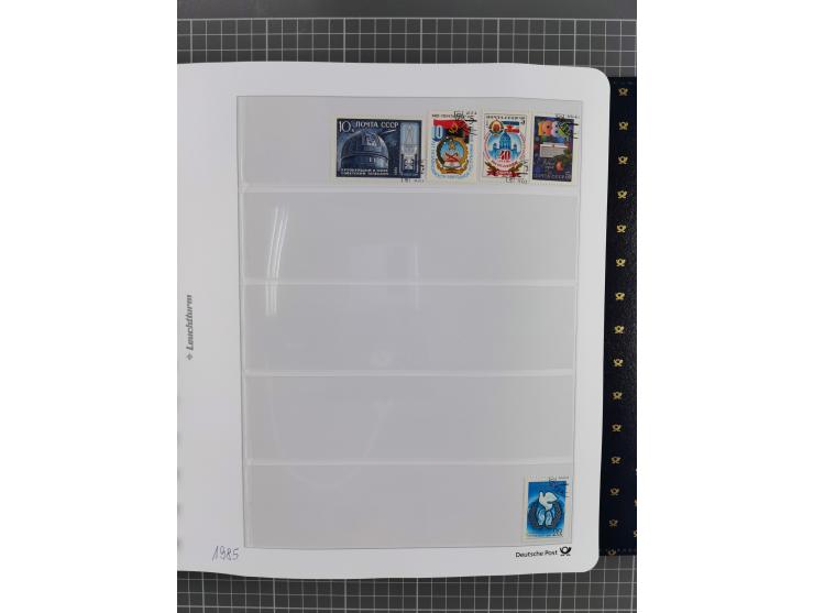 1870/1990, mixed collection beginning with classical issues, in 12 albums