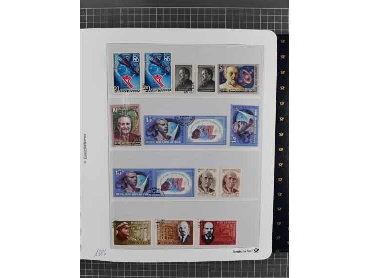 1870/1990, mixed collection beginning with classical issues, in 12 albums