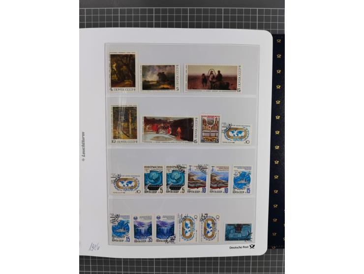 1870/1990, mixed collection beginning with classical issues, in 12 albums