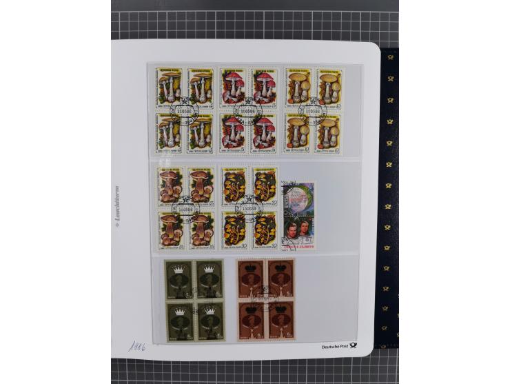 1870/1990, mixed collection beginning with classical issues, in 12 albums