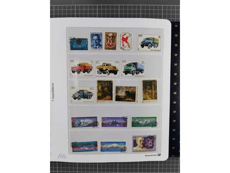 1870/1990, mixed collection beginning with classical issues, in 12 albums