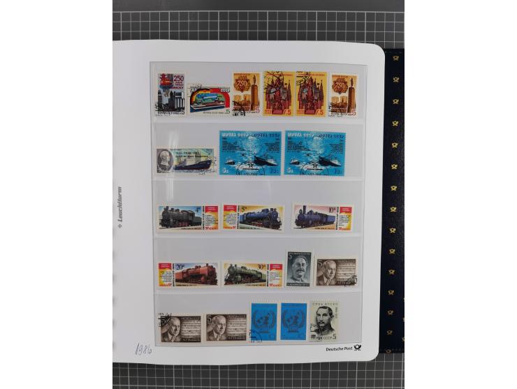 1870/1990, mixed collection beginning with classical issues, in 12 albums