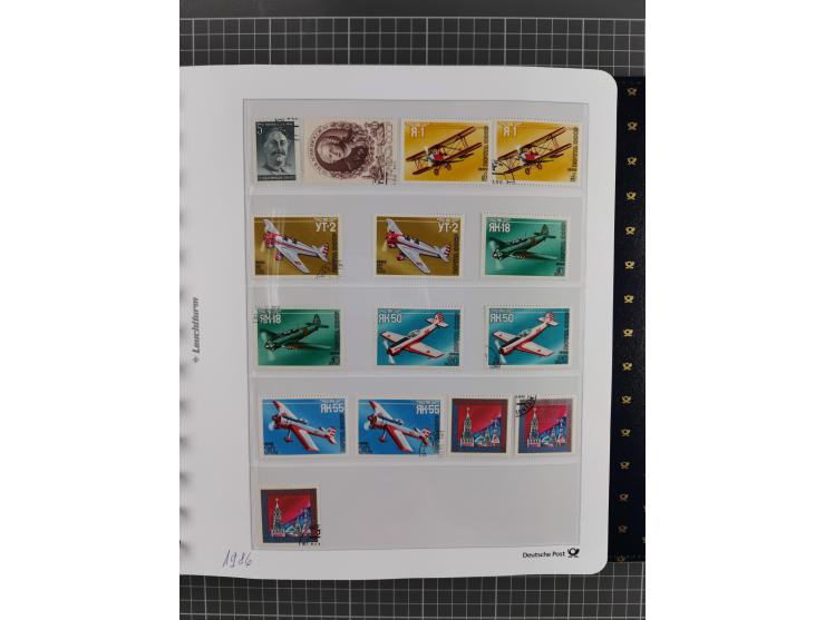 1870/1990, mixed collection beginning with classical issues, in 12 albums