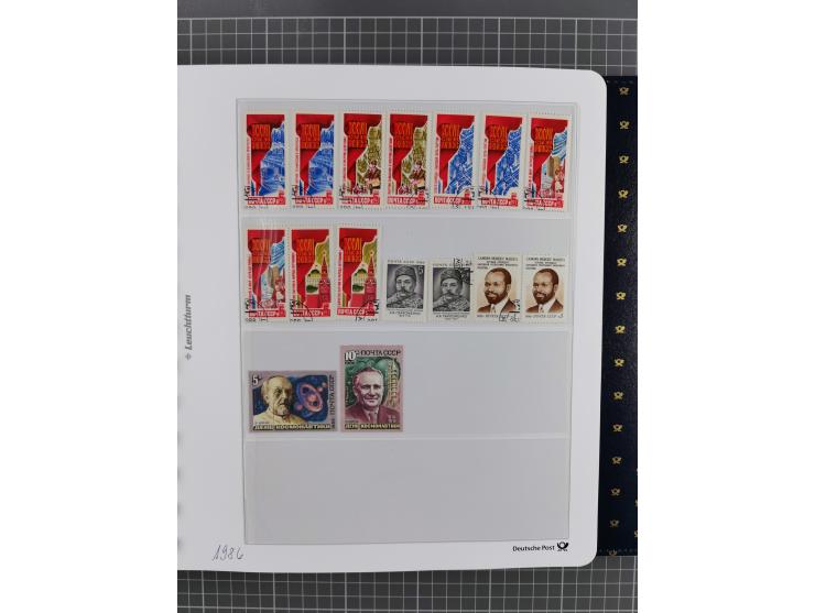 1870/1990, mixed collection beginning with classical issues, in 12 albums