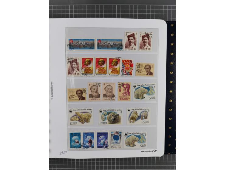 1870/1990, mixed collection beginning with classical issues, in 12 albums