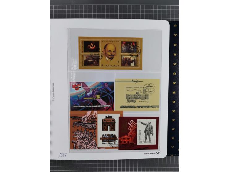 1870/1990, mixed collection beginning with classical issues, in 12 albums