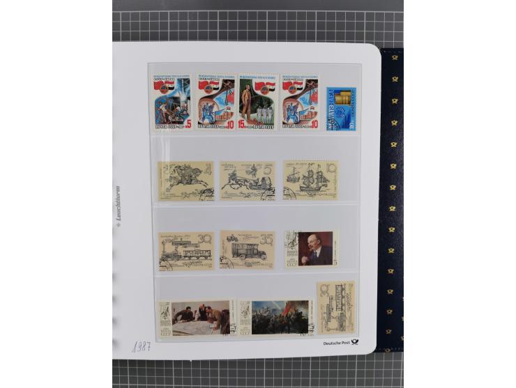 1870/1990, mixed collection beginning with classical issues, in 12 albums