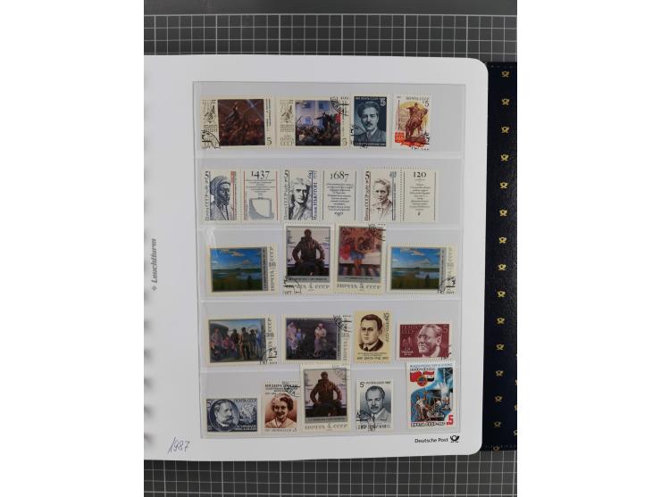 1870/1990, mixed collection beginning with classical issues, in 12 albums