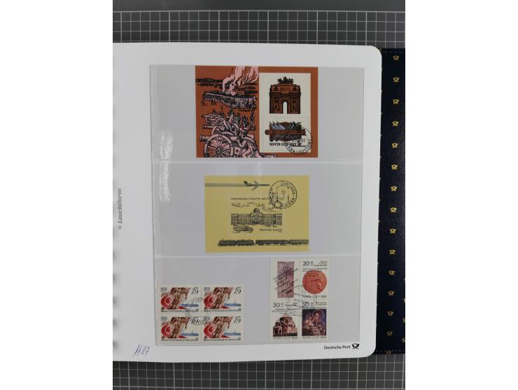 1870/1990, mixed collection beginning with classical issues, in 12 albums