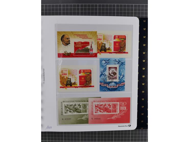 1870/1990, mixed collection beginning with classical issues, in 12 albums