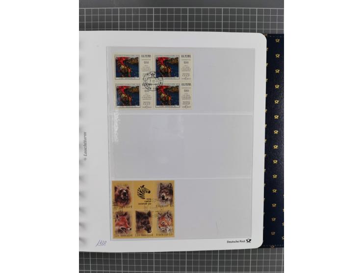 1870/1990, mixed collection beginning with classical issues, in 12 albums