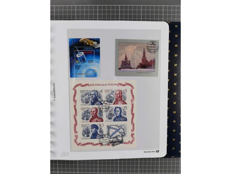 1870/1990, mixed collection beginning with classical issues, in 12 albums