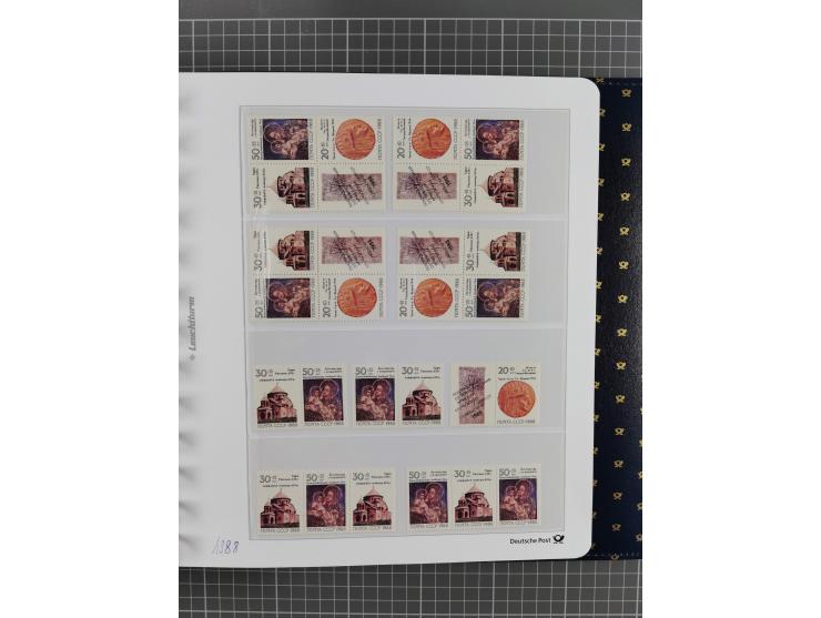 1870/1990, mixed collection beginning with classical issues, in 12 albums