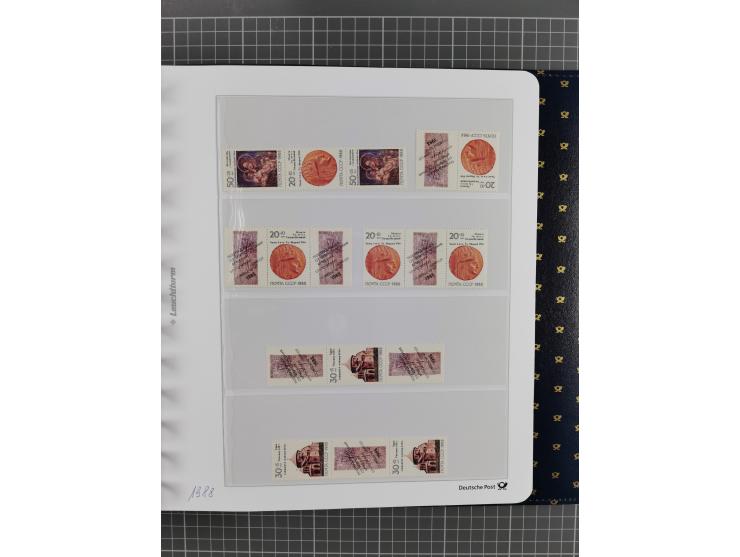 1870/1990, mixed collection beginning with classical issues, in 12 albums