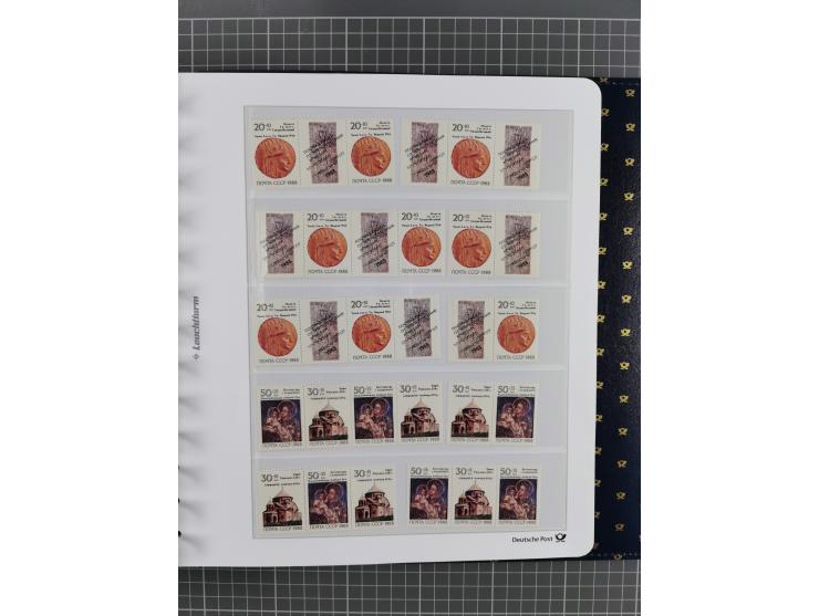 1870/1990, mixed collection beginning with classical issues, in 12 albums