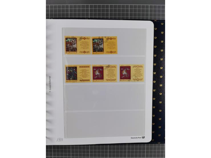 1870/1990, mixed collection beginning with classical issues, in 12 albums