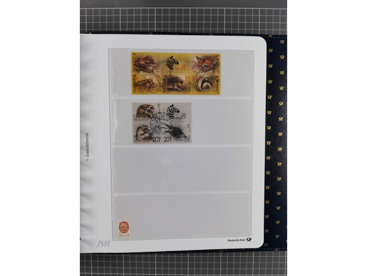 1870/1990, mixed collection beginning with classical issues, in 12 albums